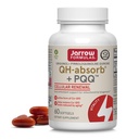 Formules de Jarrow QH-Absorb + PQQ - 60 Softgels - Supporte la biogenèse mitochondriale, la production d'énergie et la santé cardiovasculaire - jusqu'à 60 portions