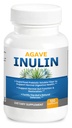 Agave Inulin Capsules Soutien digestif Fibre soluble Inuline prébiotique Agave 120 Ct.