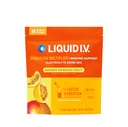 Liquid I.V.® Multiplieur d'hydratation +Immune Support - Mango Passionfruit , Mélange de poudre d'électrolyte 1 Pack (14 portions)