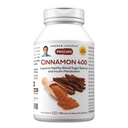 ANDREW MOINSMAN Cannelle 400mg - 120 Capsules - Haute puissance, extrait normalisé. Pas d'additifs. Petites capsules faciles à avaler