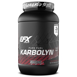 EFX Sports Karbolyn Carburant (en poudre d'hydrate de carbone à absorption rapide) Charge de glucides, énergie soutenue, récupération rapide