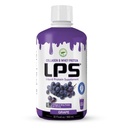 LPS Liquid Collagen & Whey Protein Supplement - Sugar-Free, Dye-Free, Non-GMO Drink - Hydrolyzed Collagen & Whey Peptides fördert gesunde Haut & Haare für Männer & Frauen, Trauben, 32 fl oz