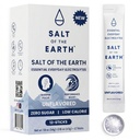 Sel de la Terre Premium Zero-Sugar Electrolyte - Fabriqué avec le sel rose de l'Himalaya - Packs de poudre d'hydratation