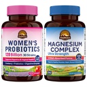 Vitalitown Magnésium + Bundle Probiotique (paquet de 2)
