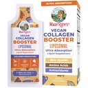 MaryRuth Organics Collagen Booster Liposomale , sans sucre , sans collagène liquide Booster avec VIT C , E , Zinc , Copper&Silica , supplément de soins de la peau et de soutien conjoint , sans végétalien , sans OGM 14 portions