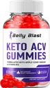Gommies Belly Blast Keto ACV - Formule avancée Belly Blast Keto Plus ACV Gommies vinaigre de cidre de pomme, Gestion du poids, BellyBlast ACV Dietary Supplément Avis Hommes Femmes (60 Gommies)