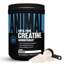 Poudre monohydratée de créatine animale - La créatine micronisée pour les femmes et les hommes, soutient la croissance musculaire, la force, l'endurance, la récupération et la production ATP, les suppléments de gym et d'entraînement - non aromatisé, 1kg