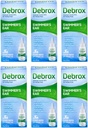 Les gouttes de séchage de l'oreille de Debrox Swimmer pour les adultes et les enfants, 1 Fl oz. (paquet de 6)