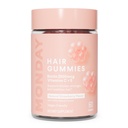 LUNDAY HAIRCARE Gommies cheveux avec 2500 mcg Biotine, Vitamine C & Vitiman E pour cheveux plus épais, plus forts et plus sains 60ct