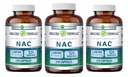 Erstaunliche Formeln NAC 600 Mg | N-Acetyl Cystein Ergänzung | Kapseln | Non-GMO | Gluten Free | Made in USA (3 Pack, 250 Count)