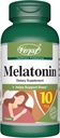 Melatonine 10mg 60 Capsules, favorise le sommeil et la relaxation, la libération rapide sans médicament aide au sommeil, complément alimentaire, facile à prendre,...