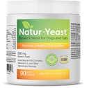 Grüne Tiere Bios Natur-Yeast Brewers Hefe für Hunde und Katzen - Unterstützt Immunsystem & Verdauung, fördert gesunde Haut &amp; eine Glossy-Kleid, 90 Weiche Chews