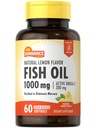 Huile de poisson Sundance 1000mg.60 Softgels.