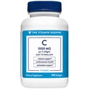 La vitamine Shoppe Vitamine C 1000MG, Facile à avaler, Antioxydant qui soutient la santé immunitaire et cardiovasculaire (300 Softgels)