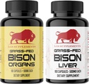 Pack de démarrage, Capsules de foie de bison herbeux, Capsules d'organes, Non-OGM, Supporte la production d'énergie, la désintoxication, la digestion, l'immunité et le bien-être complet du corps