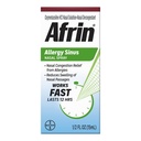 Afrin Allergy Sinus Nasal Spray - Schnelle und leistungsfähige Nasenverzögerung aus Allergien, für Erwachsene und Kinder 6 Jahre und älter, 0.50 Fl Oz (Pack von 1)