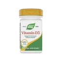 Voie de la nature Vitamine D3, santé osseuse et fonction immunitaire*, 2000 UI (50 μg par portion), 120 softgels (paquetage mai Vary)