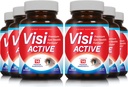 Supplément de soutien de la vision - Formule de santé oculaire avec L-Tartrate, resvératrol, Extrait de bleuets, vitamines A, C, D et 11 ingrédients pour le soutien de la vision - 60 capsules/bouteille - 6 pack