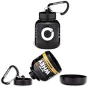 OnMyWhey - Poudre de protéines et entonnoir supplémentaire porte-clés, conteneur portable à aller pour la gym, entraînements, fitness, et Voyage - TSA Approuvé, Combo 2-Pack w/ 1 Modern & 1 Classic