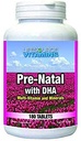 LifeSource Vitamines Multivitamines et minéraux prénataux avec DHA - Santé de la mère et du bébé - 180 comprimés