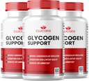 (3 Pack) ClucoFix Glycogen Capsules de soutien - ClucoFix Glycogen Santé et Bien-être Suppléments de soutien multivitamines Pills - ClucoFix Glycogen - ClucoFix Glyco Advanced Formula Support Reviews