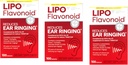 Supplément alimentaire Lipo-Flavonoïde Plus, pour la santé de l'oreille 100 ea Pack de 3
