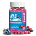 NAC Gummies 800mg, N-Acetyl Cystein Supplement, NAC Ergänzung für Immunsystem & Antioxidans, Non-GMO, Glutenfrei, Vegan - 60 Zähler