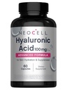 Capsules d'acide hyaluronique NeoCell, lubrifiant essentiel, soutient l'hydratation tissulaire, sans gluten, 60 Compte, 1 bouteille
