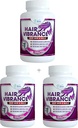 Vibrance capillaire Vitamines de la peau et des ongles - Doctor Formulé avec 15000mcg Biotine pour la croissance capillaire et 23 Vitamines de croissance capillaire pour les cheveux plus longs brillants Full Healthy Skin Nails et cils (3 Pack)