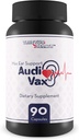 Max Soutien de l'oreille Audi Vax - Supplément de soutien de la santé de l'oreille - Promouvoir la santé de l'oreille interne et de l'oreille moyenne avec un meilleur débit sanguin - aider à réduire la perte auditive et sonnerie d'oreille - soutenir la fonction auditive saine
