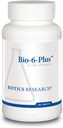 Recherche en biotique Bio 6 Plus Soutien digestif, soutient la fonction pancréatique, 50 000 unités NF Amylase, 9 300 unités NF Lipase, 50 000 unités NF Protease, enzymes pancréatiques et digestifs 90 comprimés