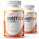BoostNow Capsules de soutien immunitaire 14-en-1 - Enhanced with Vitamine C, D-3, Zinc, EpiCor, Elderberry & More - 90 Compte