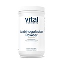 Nutriments vitaux Arabinogalactan poudre - Vegan Prebiotic Fibre Supplément pour GI santé, foie et immunosupport* - Gluten, lait, sans soja - Non-OGM - 300g