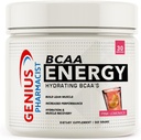 BCAA Énergie Hydratant la limonade rose de BCAA - 30 portions