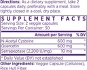NAOMI NAC 600mg avec Quercetin pour le soutien immunitaire et respiratoire, respiration normale, confort nasal et oculaire, sinus et fonction respiratoire, 60 Capsules