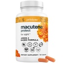 Macutene Protégez les vitamines oculaires pour les arêtes 2 avec des suppléments de lutéine et de zéaxanthine (25mg/5mg) – Supplément de Bilberry pour les yeux, certifié NSF, végétalien (60 capsules)