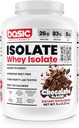 Isolation de base des protéines de lactosérum, 26g de protéines, 0g de graisses, sans gluten, sans RBST, absorption rapide, 120 calories (5 livres, chocolat)