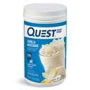 Quest Nutrition Poudre de protéines de lait de vanille, 24g de protéines, 1g de sucre, faible teneur en glucides, sans gluten, 1,6 Livre, 23 portions