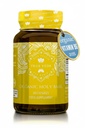 Heilige Basilikum Kapseln - USDA Bio Vitamin B6 Kapseln | Hohe Stärke Vitamin B6 und 2.5% Ursolsäure | Tulsi Heilige Basilikum Blatt Kapseln | Heilige Basilikum Extrakt 15:1 | Kräuterergänzung | 60 Vegan Pillen