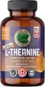 Vitamines pures de laboratoire - L-Theanine 125mg, 150 comprimés à croquer - Supplément L-Theanine pour favoriser la relaxation, le soutien du sommeil, le soutien de l'humeur, la mémoire cérébrale et le supplément Focus - Améliore la qualité du sommeil