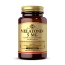 Solgar Melatonine 5 mg, 60 Nuggets - Aide à promouvoir la détente et le repos - Mélatonine cliniquement étudiée - Vegan, sans gluten, sans lait, sans casher - 60 portions