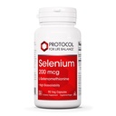Protocole Sélénium 200mcg - Soutien immunitaire, Thyroïde et Santé de la prostate* - Suppléments de sélénium - Végétarien, Kosher et Halal - 90 Caps Vég.