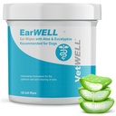 EarWELL von VetWELL Hundeohren - Otic Cleaning Wipes for Infections and Controlling Ear Odor in Pets - 100 Count