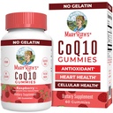 MaryRuth Organics CoQ10 Gummies (Coenzyme Q10) Suppléments pour la santé cardiaque et la santé cellulaire (Antioxydant) CoQ10 120 mg (Végétalien) Non-OGM (Sans gluten) 60 Compte (un mois)