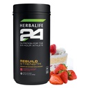 HERBALIFE24 Reconstruire la force : shortcake aux fraises (1000 G), Nutrition pour l'athlète de 24 heures, Reconstruire Lean Muscle, Soutenir la fonction immunitaire, Saveur naturelle, Pas d'adoucissant artificiel
