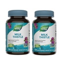 Nature's Way Thistle de lait, soutient la fonction hépatique et les voies de détoxification*, 175 mg Extrait de graines de chardon de lait normalisé à 80% Silymarin par portion, 120 Capsules (paquetage mai vary) - 2 Pack