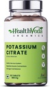 Citrate de potassium 800mg (60 comprimés de légumes) 100% Herbal avec aucun effet secondaire connu - par Exportmart