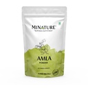 minature 100% poudre d'amla pure 100g (3.5 oz) , Vitamine naturelle C Riche poudre de gooseberry indien , Superfood traditionnel pour le soin des cheveux , Santé de la peau et soutien immunitaire
