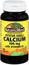 Mélange d'huître de la nature Calcium 500mg avec vitamine D3, 100 comprimés (paquet de 3)