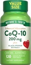 La vérité de la nature CoQ10 200mg.120 Softgels Haute Absorption.